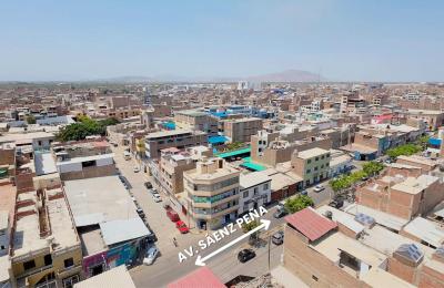 VENTA DE TERRENO DE 299 M2 EN EXCELENTE UBICACIÓN EN EL CENTRO DE CHICLAYO